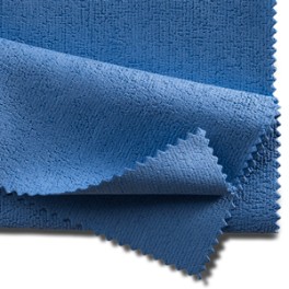 Chiffon microfibre polyuréthane 35 x 40 cm bleu