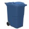 Container 2 roues, 360 lt Bleu 