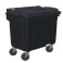 Container plastique 660 lt Anthracite, 4 roues