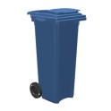 Container 2 roues, 140 lt Bleu