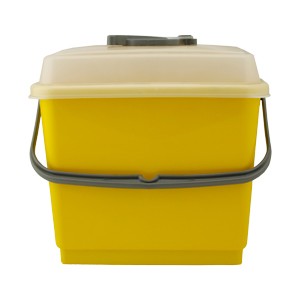 HUP BOX Boite jaune pour recharges de lingettes désinfectantes